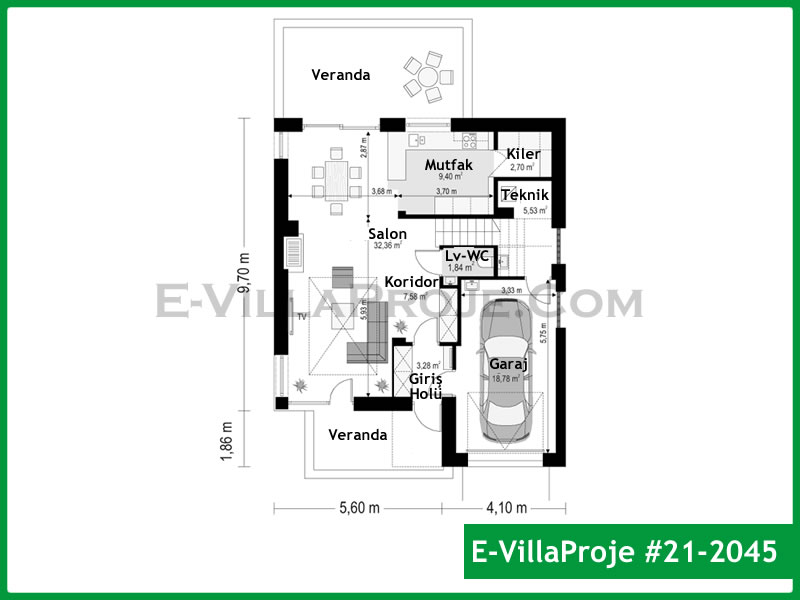 Ev Villa Proje #21 - 2045 Thumbnail 2