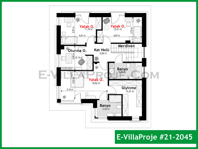 Ev Villa Proje #21 - 2045 Thumbnail 3