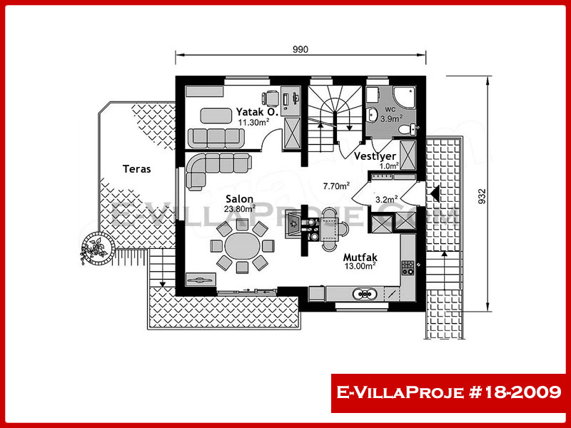 Ev Villa Proje #18 - 2009 Thumbnail 2