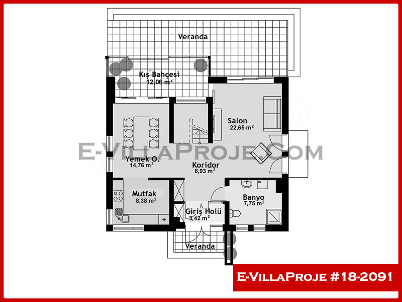 Ev Villa Proje #18 - 2091 Thumbnail 2