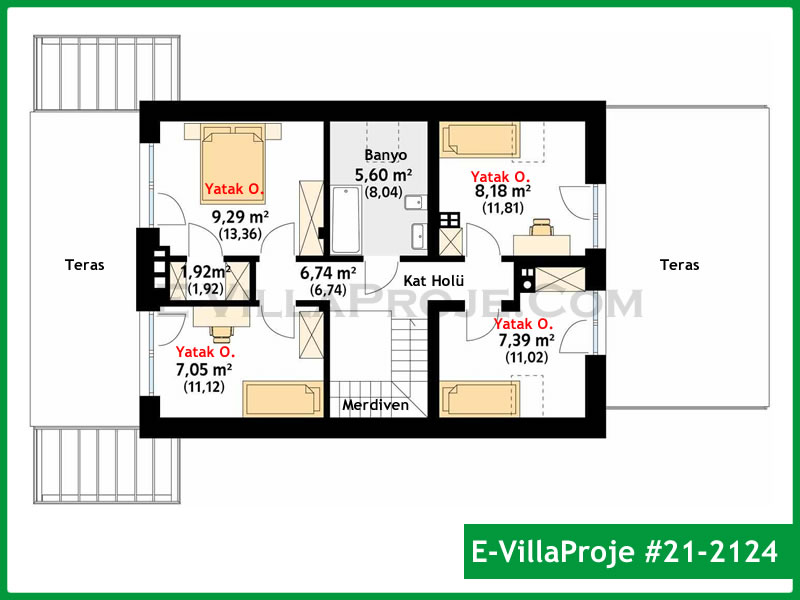 Ev Villa Proje #21 - 2124 Thumbnail 3