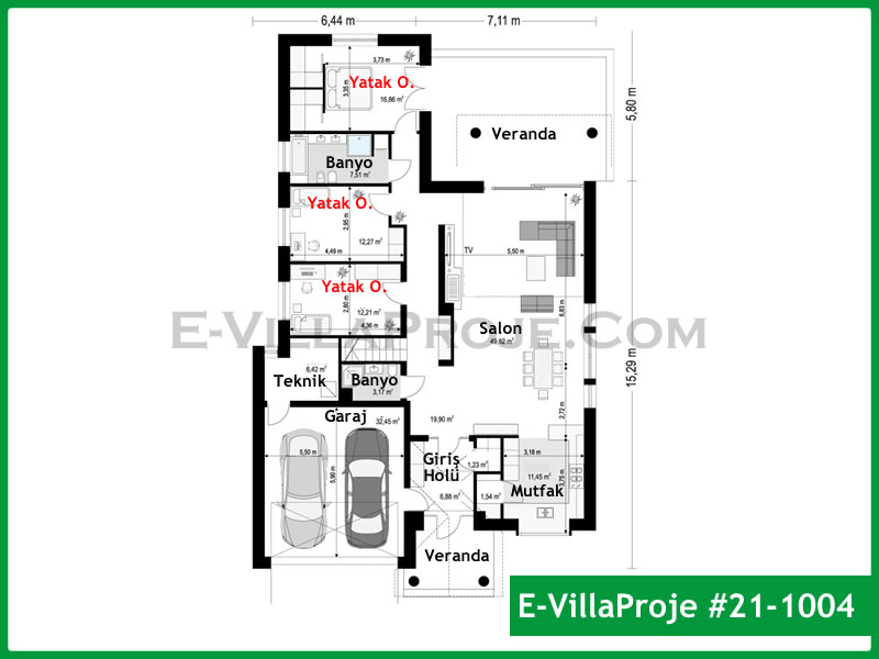 Ev Villa Proje #21 - 1004 Thumbnail 2