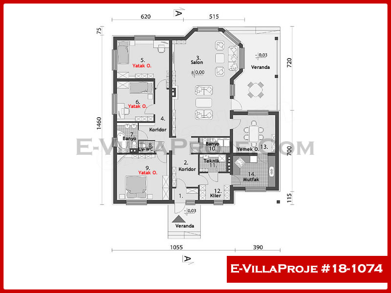 Ev Villa Proje #18 - 1074 Thumbnail 2