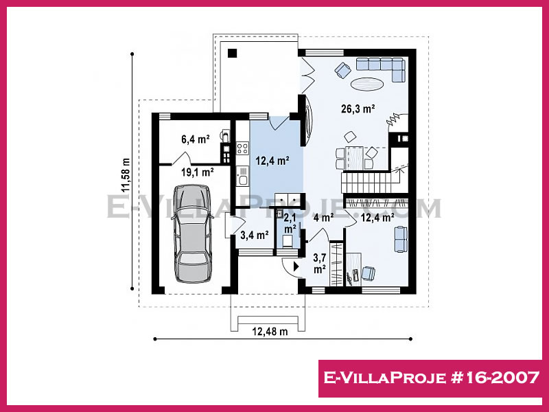 Ev Villa Proje #16 - 2007 Thumbnail 2