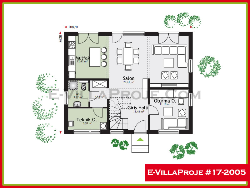 Ev Villa Proje #17 - 2005 Thumbnail 2