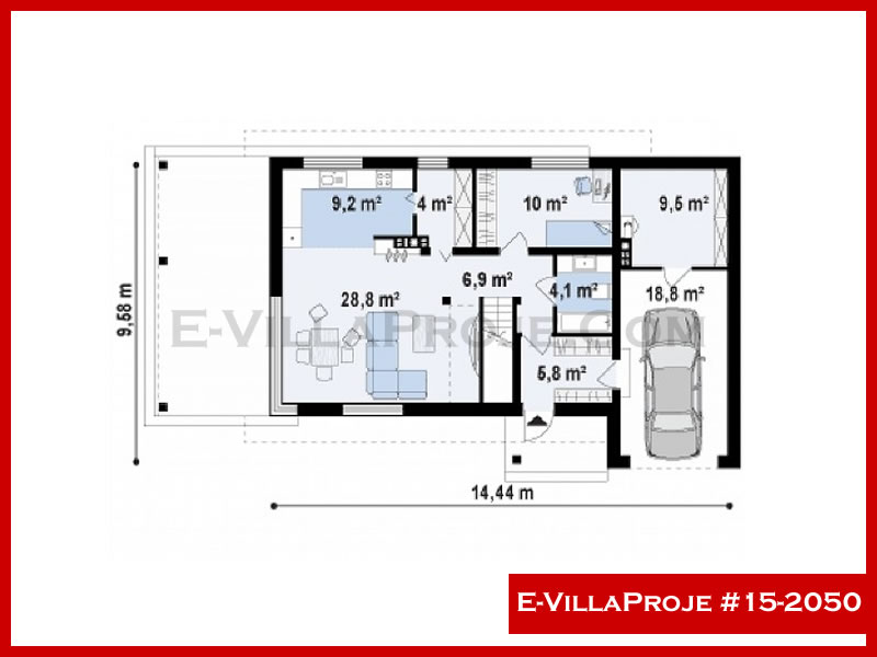 Ev Villa Proje #15 - 2050 Thumbnail 2
