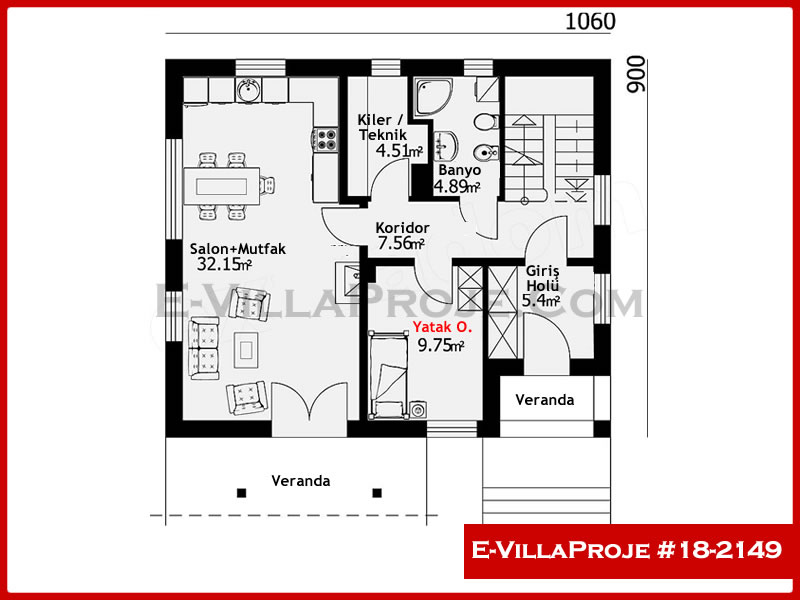 Ev Villa Proje #18 - 2149 Thumbnail 2