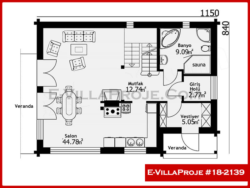 Ev Villa Proje #18 - 2139 Thumbnail 2