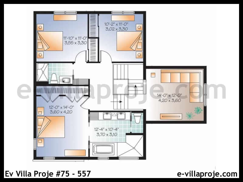 Ev Villa Proje #75 - 557 Thumbnail 3