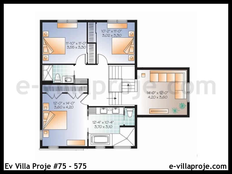 Ev Villa Proje #75 - 575 Thumbnail 3