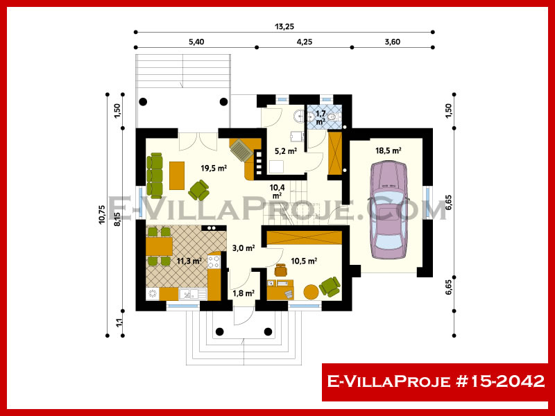 Ev Villa Proje #15 - 2042 Thumbnail 2