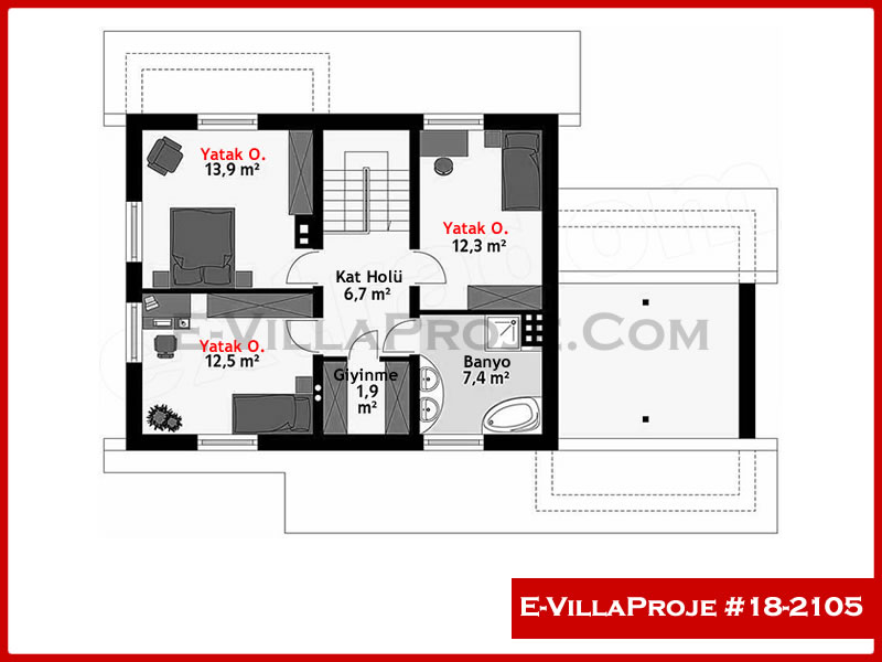 Ev Villa Proje #18 - 2105 Thumbnail 3