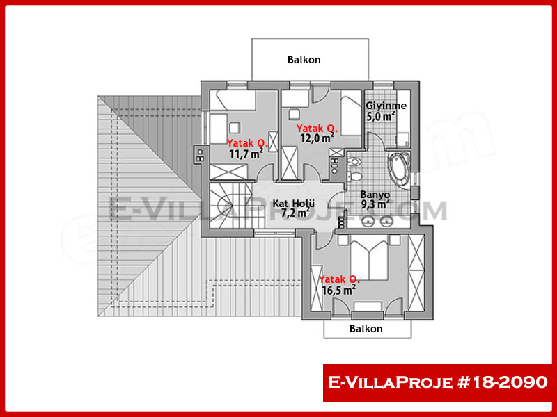 Ev Villa Proje #18 - 2090 Thumbnail 3