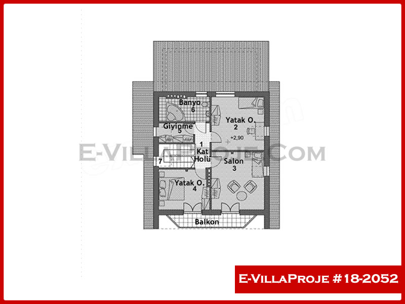 Ev Villa Proje #18 - 2052 Thumbnail 3