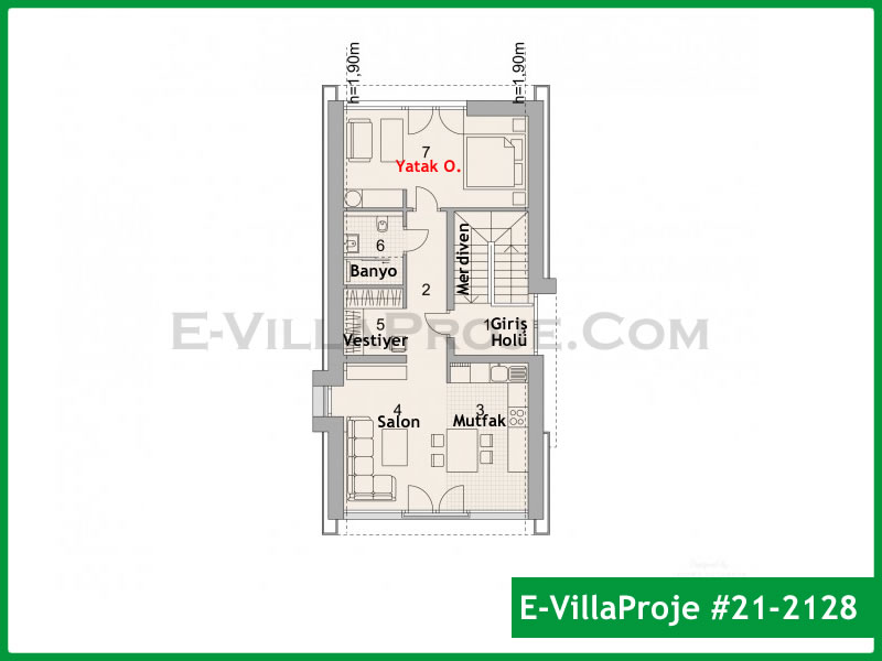 Ev Villa Proje #21 - 2128 Thumbnail 2