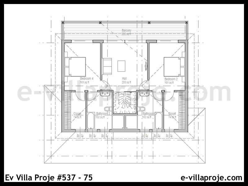 Ev Villa Proje #537 - 75 Thumbnail 3
