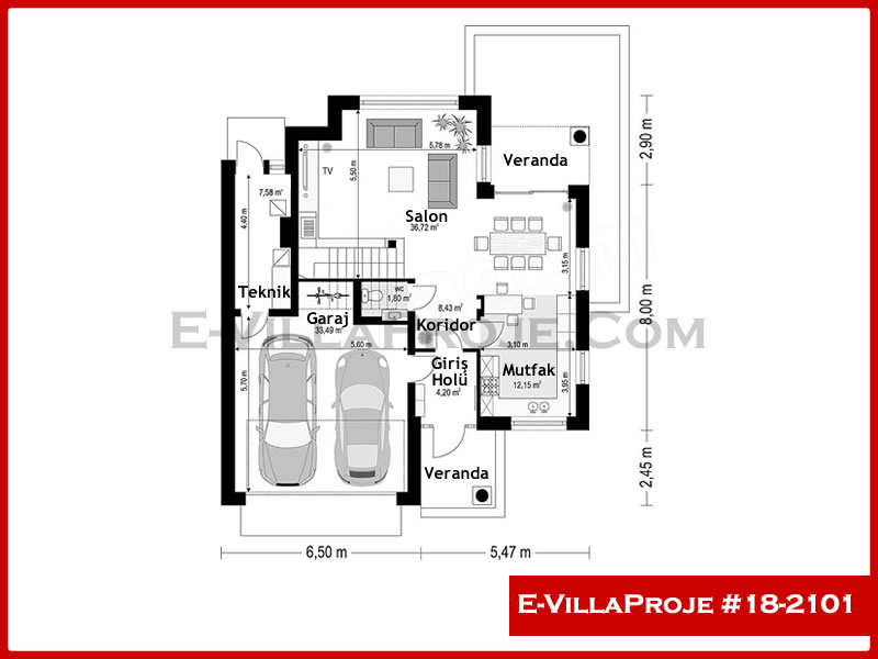 Ev Villa Proje #18 - 2101 Thumbnail 2