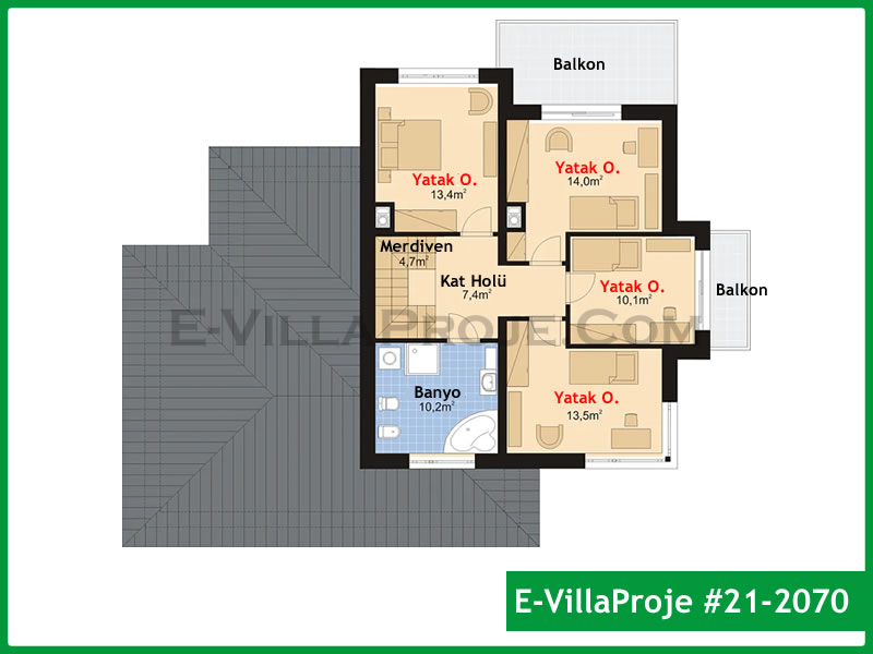 Ev Villa Proje #21 - 2070 Thumbnail 3