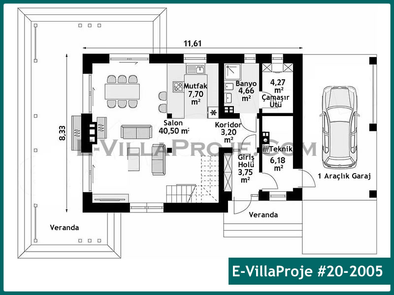 Ev Villa Proje #20 - 2005 Thumbnail 2