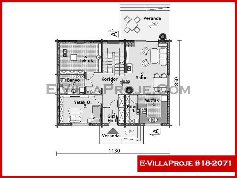 Ev Villa Proje #18 - 2071 Thumbnail 2