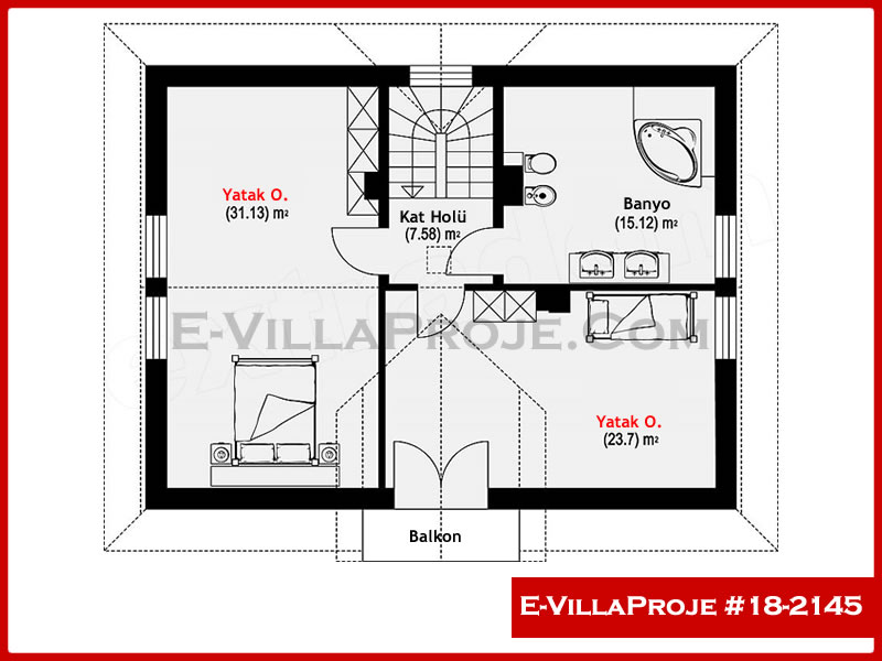 Ev Villa Proje #18 - 2145 Thumbnail 3