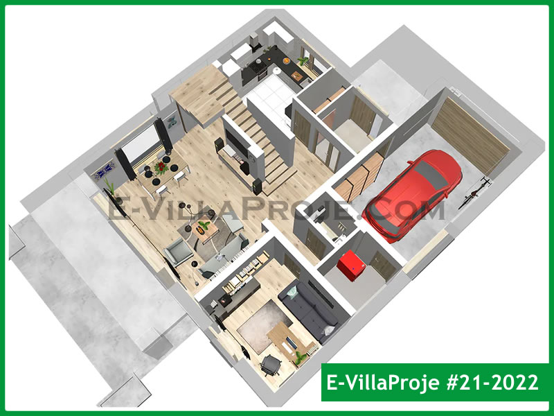 Ev Villa Proje #21 - 2022 Thumbnail 12