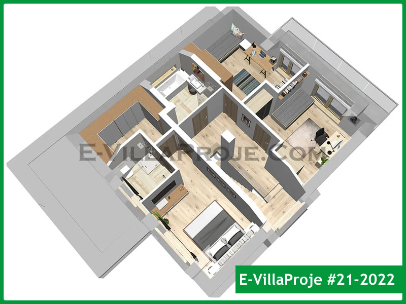 Ev Villa Proje #21 - 2022 Thumbnail 13