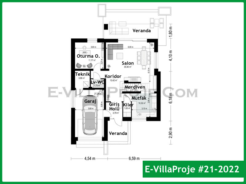 Ev Villa Proje #21 - 2022 Thumbnail 2