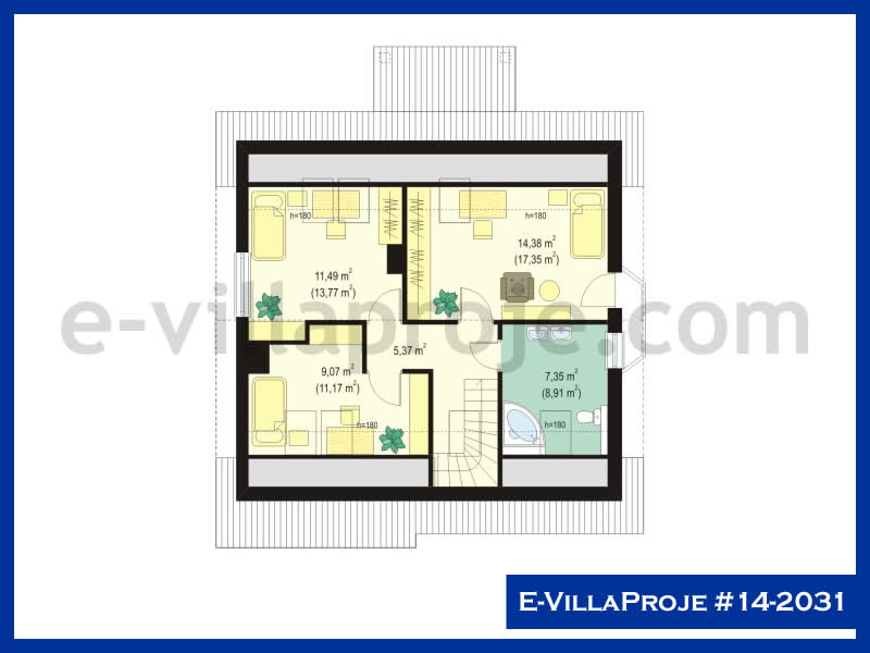 Ev Villa Proje #14 - 2031 Thumbnail 3