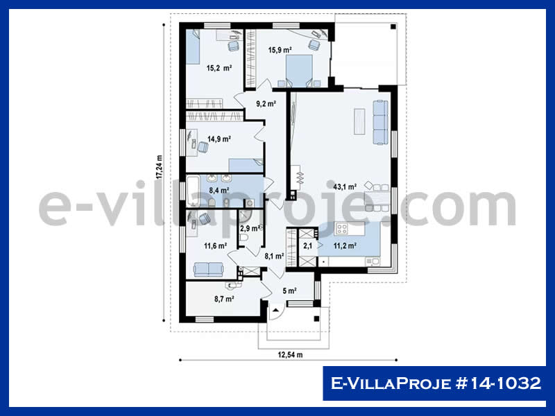Ev Villa Proje #14 - 1032 Thumbnail 2