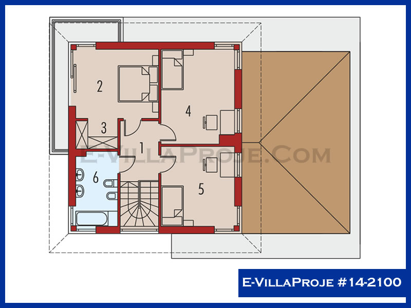 Ev Villa Proje #14 - 2100 Thumbnail 3