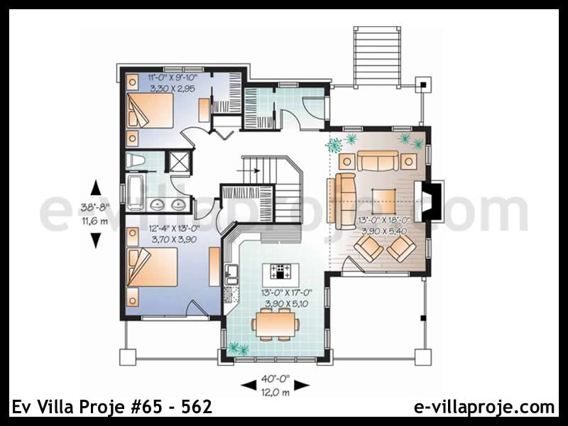 Ev Villa Proje #65 - 562 Thumbnail 3