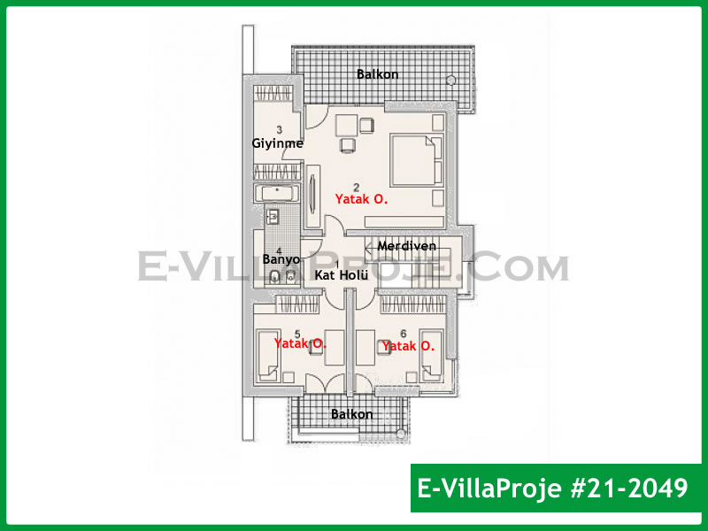 Ev Villa Proje #21 - 2049 Thumbnail 3
