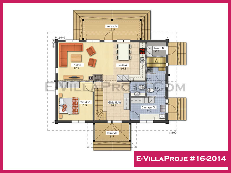 Ev Villa Proje #16 - 2014 Thumbnail 2