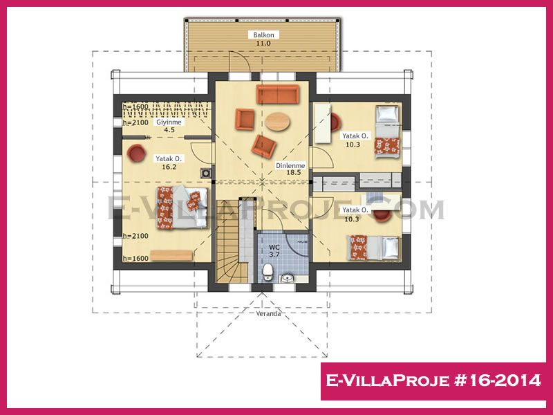 Ev Villa Proje #16 - 2014 Thumbnail 3