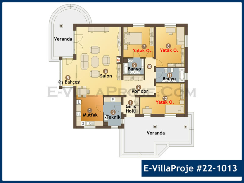 Ev Villa Proje #22 - 1013 Thumbnail 2