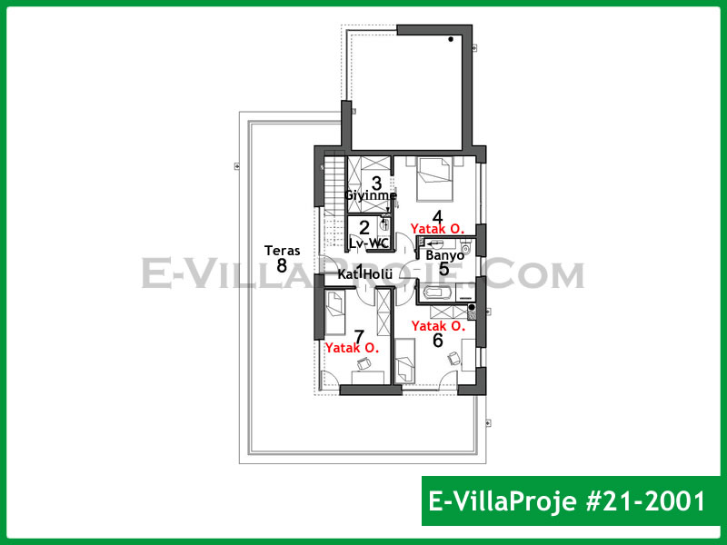 Ev Villa Proje #21 - 2001 Thumbnail 3