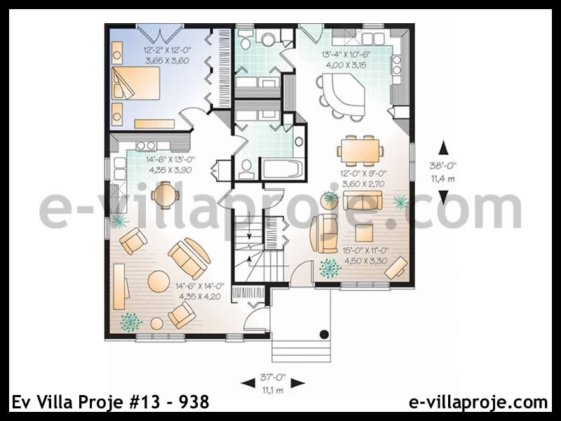 Ev Villa Proje #13 - 938 Thumbnail 2