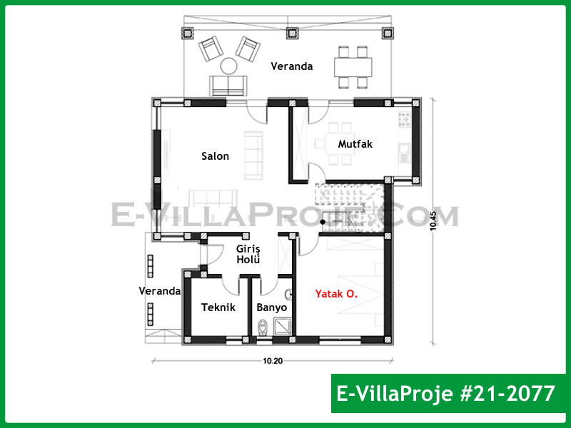 Ev Villa Proje #21 - 2077 Thumbnail 2