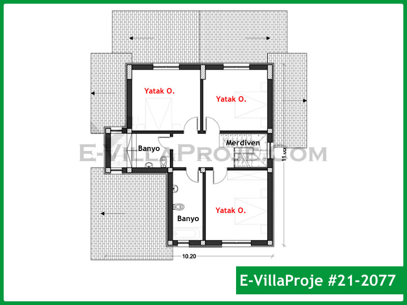 Ev Villa Proje #21 - 2077 Thumbnail 3