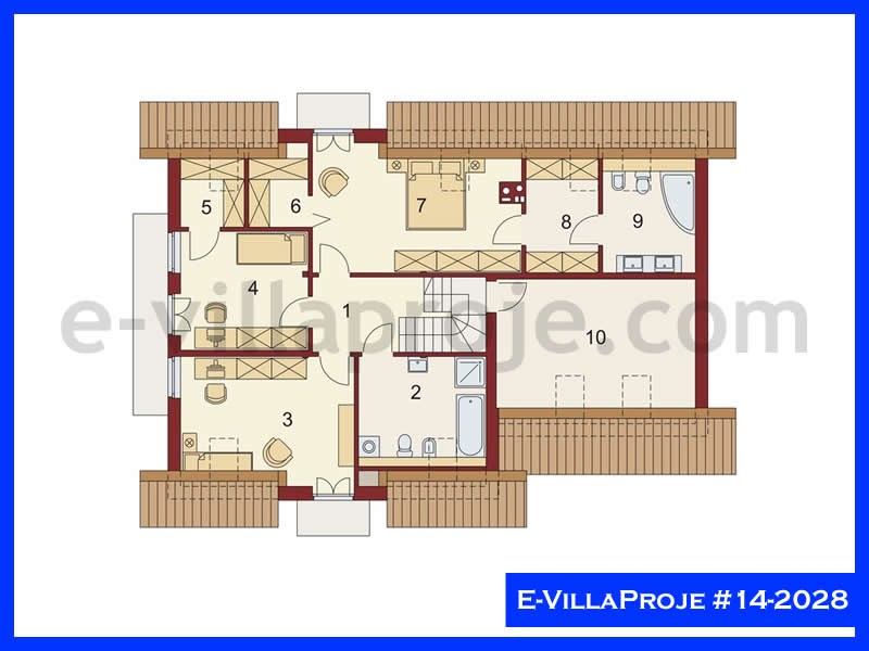 Ev Villa Proje #14 - 2028 Thumbnail 3