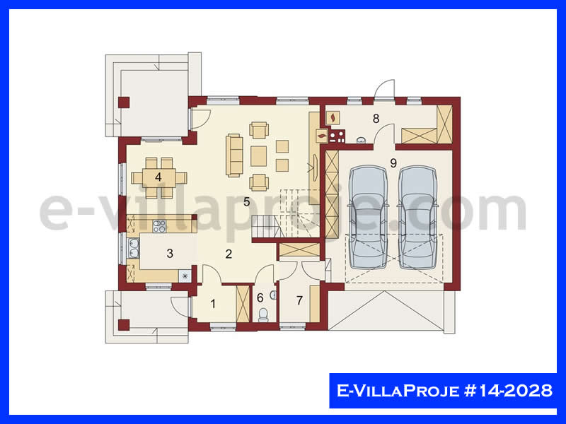 Ev Villa Proje #14 - 2028 Thumbnail 2