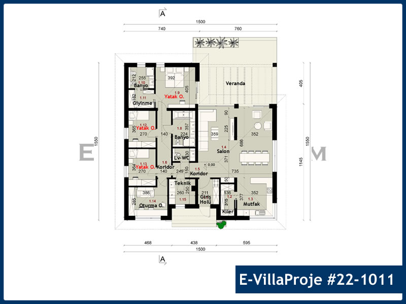 Ev Villa Proje #22 - 1011 Thumbnail 2