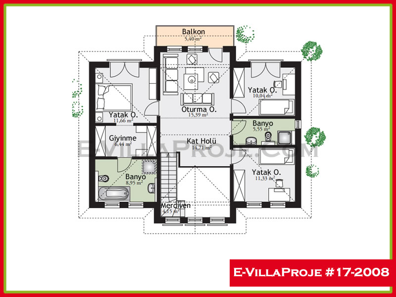 Ev Villa Proje #17 - 2008 Thumbnail 3