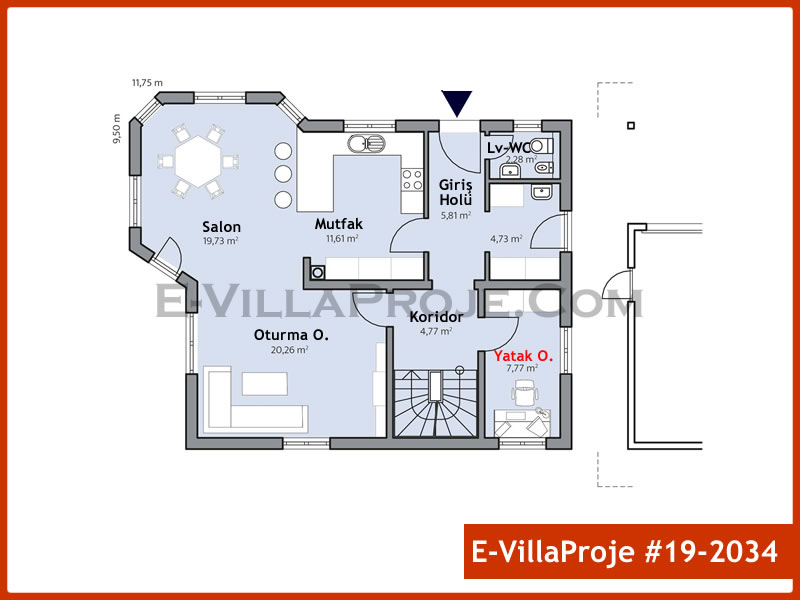 Ev Villa Proje #19 - 2034 Thumbnail 2