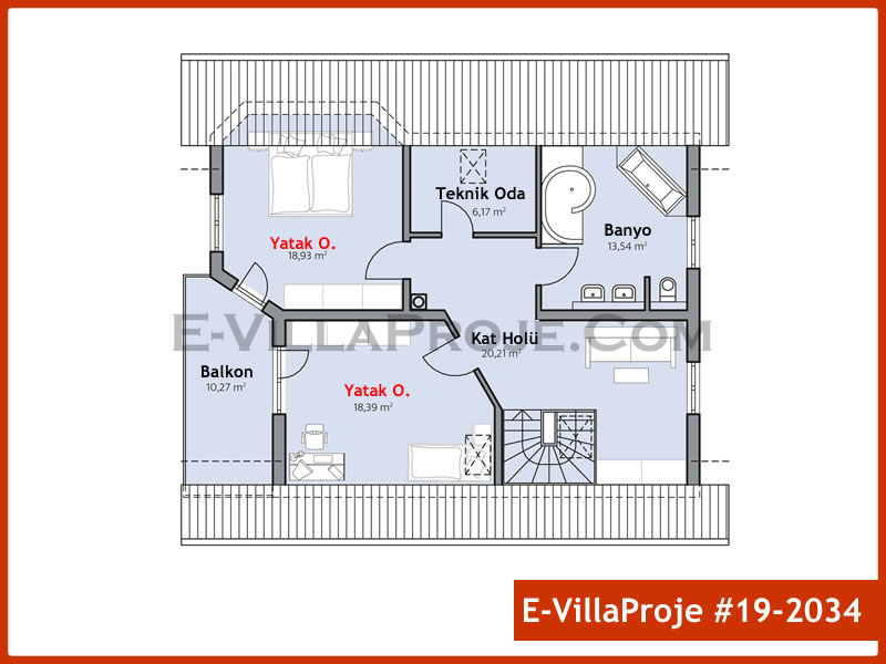Ev Villa Proje #19 - 2034 Thumbnail 3