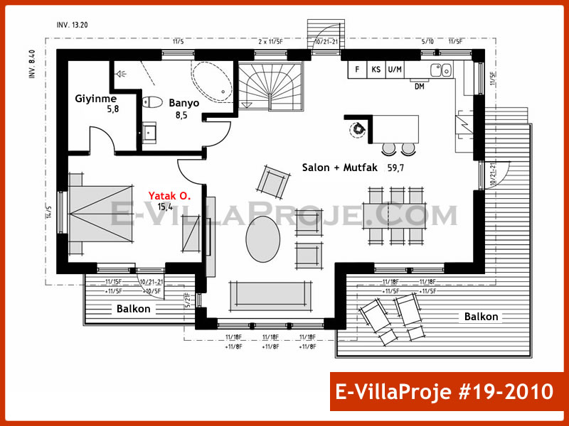Ev Villa Proje #19 - 2010 Thumbnail 2