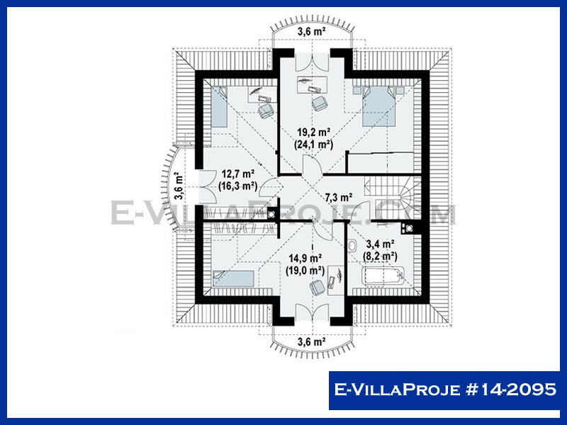 Ev Villa Proje #14 - 2095 Thumbnail 3
