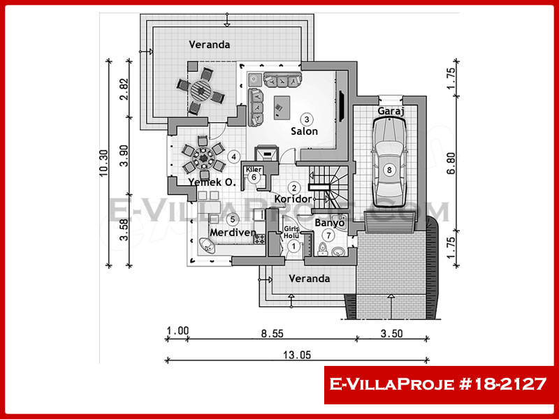 Ev Villa Proje #18 - 2127 Thumbnail 2