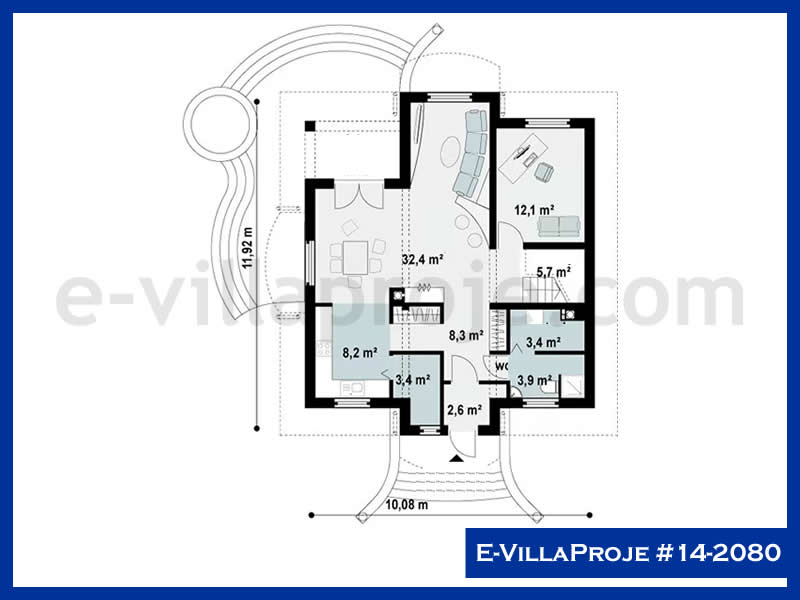 Ev Villa Proje #14 - 2080 Thumbnail 2